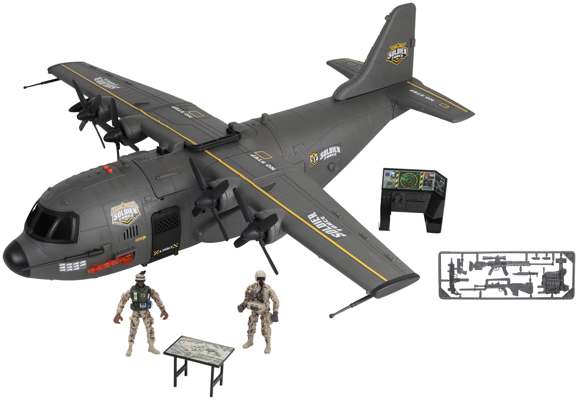 AVION CARGO HERCULES SOLDIER FORCE