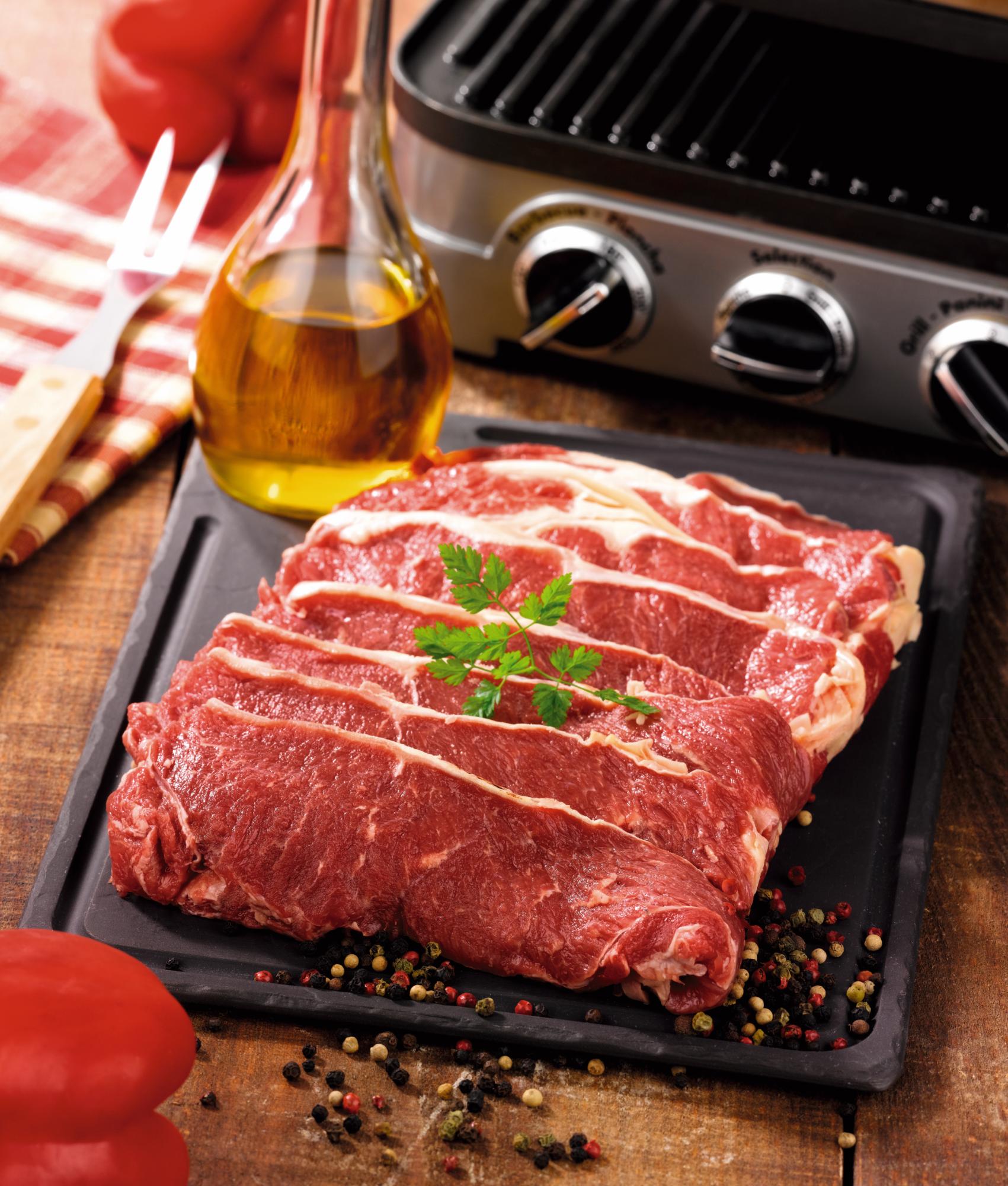 Viande bovine : Faux filet*** à griller