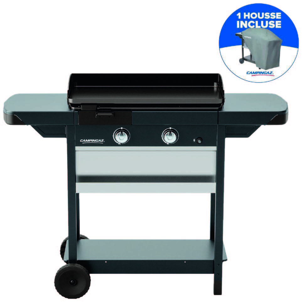 PLANCHA À GAZ SUR CHARIOT