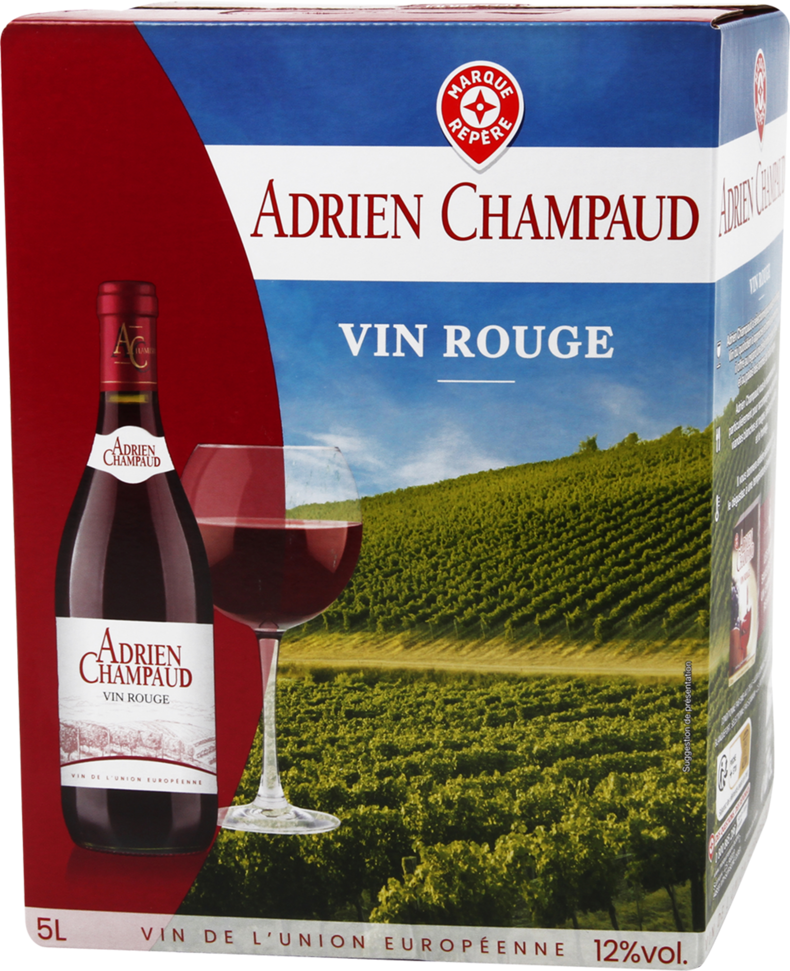 VIN ROUGE DE L'UNION EUROPÉENNE