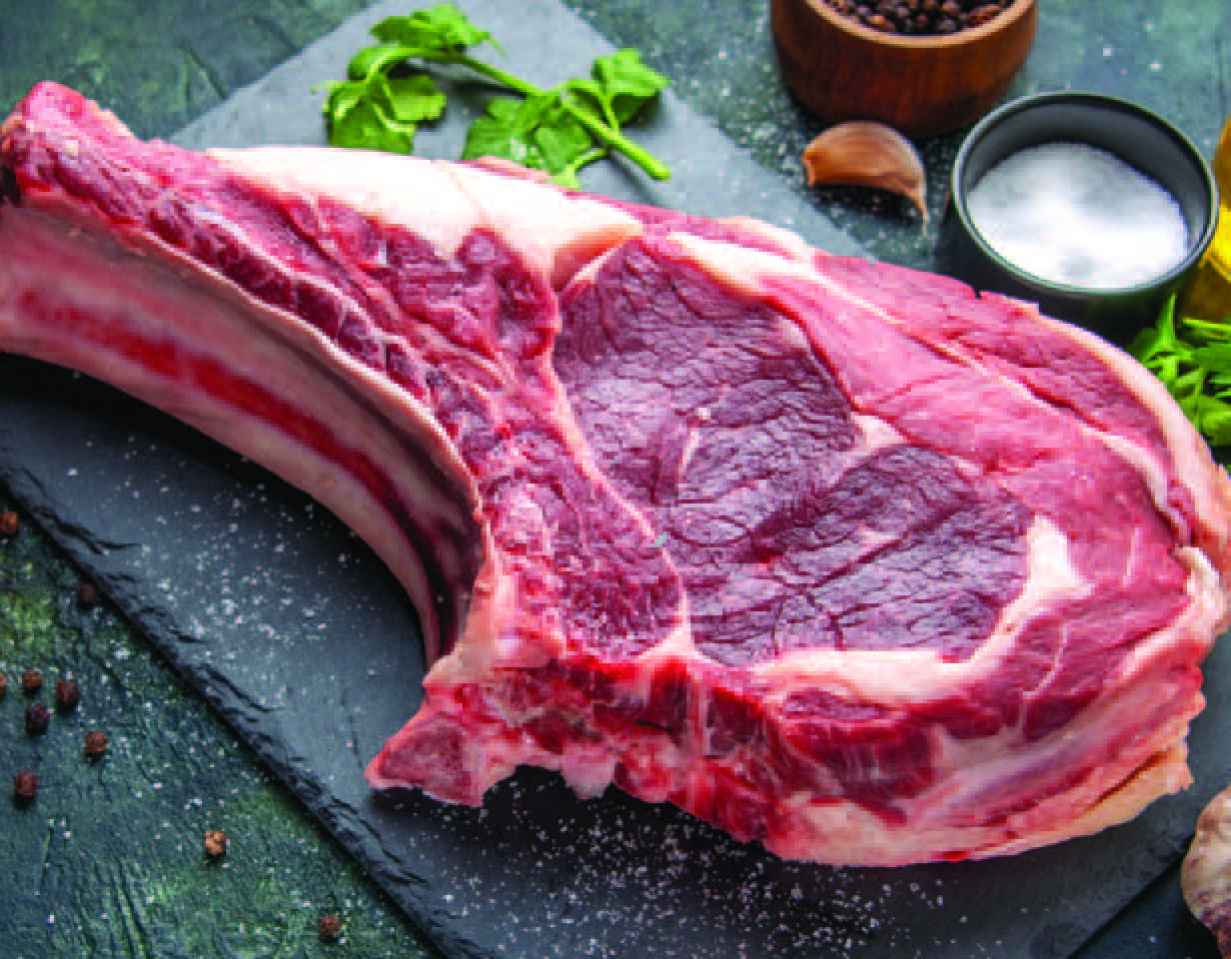 VIANDE BOVINE : CÔTE À L'OS