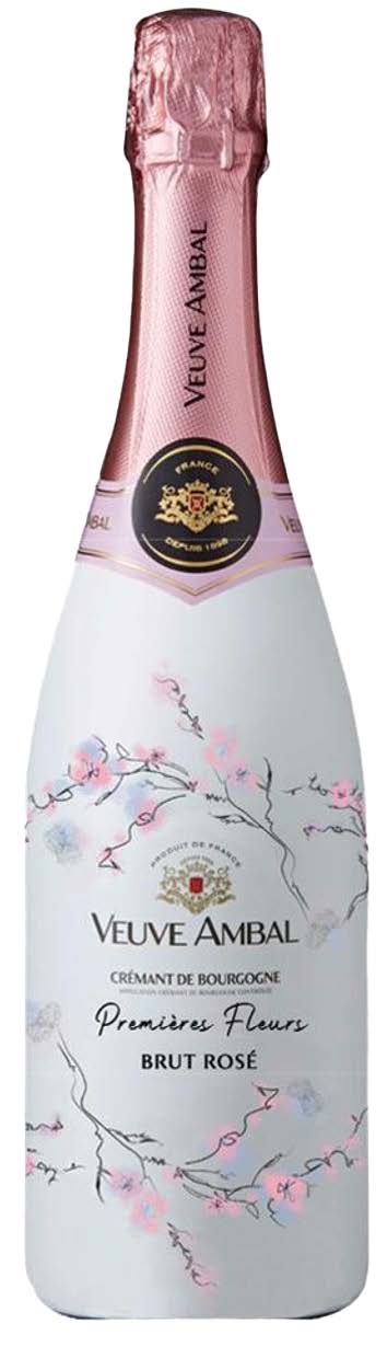 AOC* CRÉMANT DE BOURGOGNE ROSÉ PREMIÈRES FLEURS OU BLANC PREMIERS FRUITS