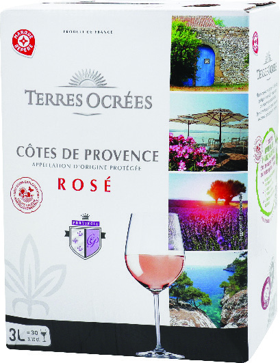 A.O.P(1) CÔTES DE PROVENCE(3) TERRES OCRÉES