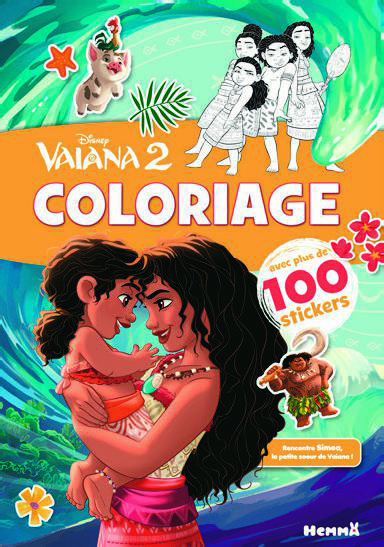 SÉLECTION LIVRES D'ACTIVITÉS VAIANA 2
