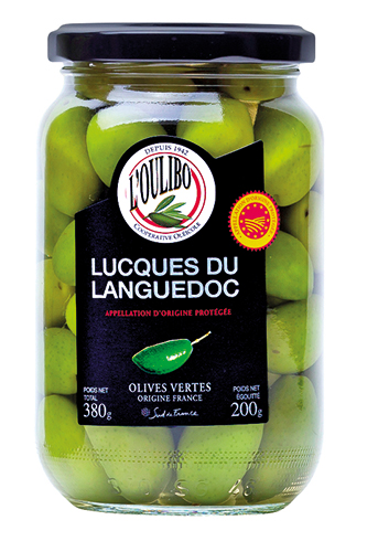 OLIVES AOP LUCQUES DU LANGUEDOC