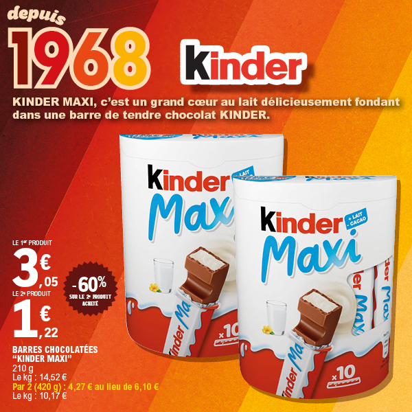 BARRES CHOCOLATÉES