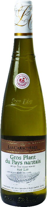 A.O.P(1) GROS PLANT DU PAYS NANTAIS SUR LIE(2) LES CARACTÈRES