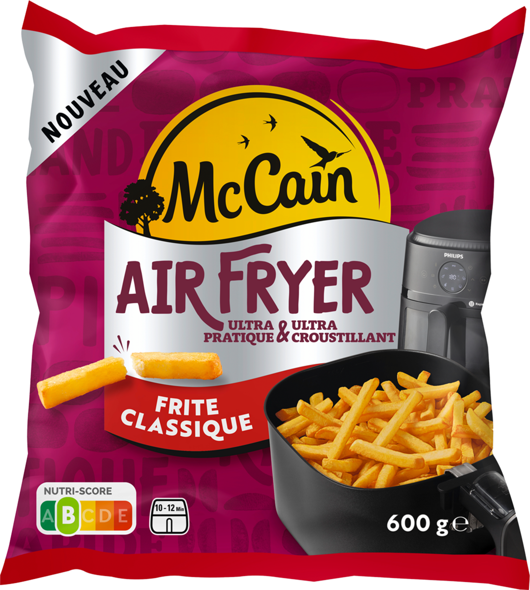 Airfryer Frites Classiques surgelées