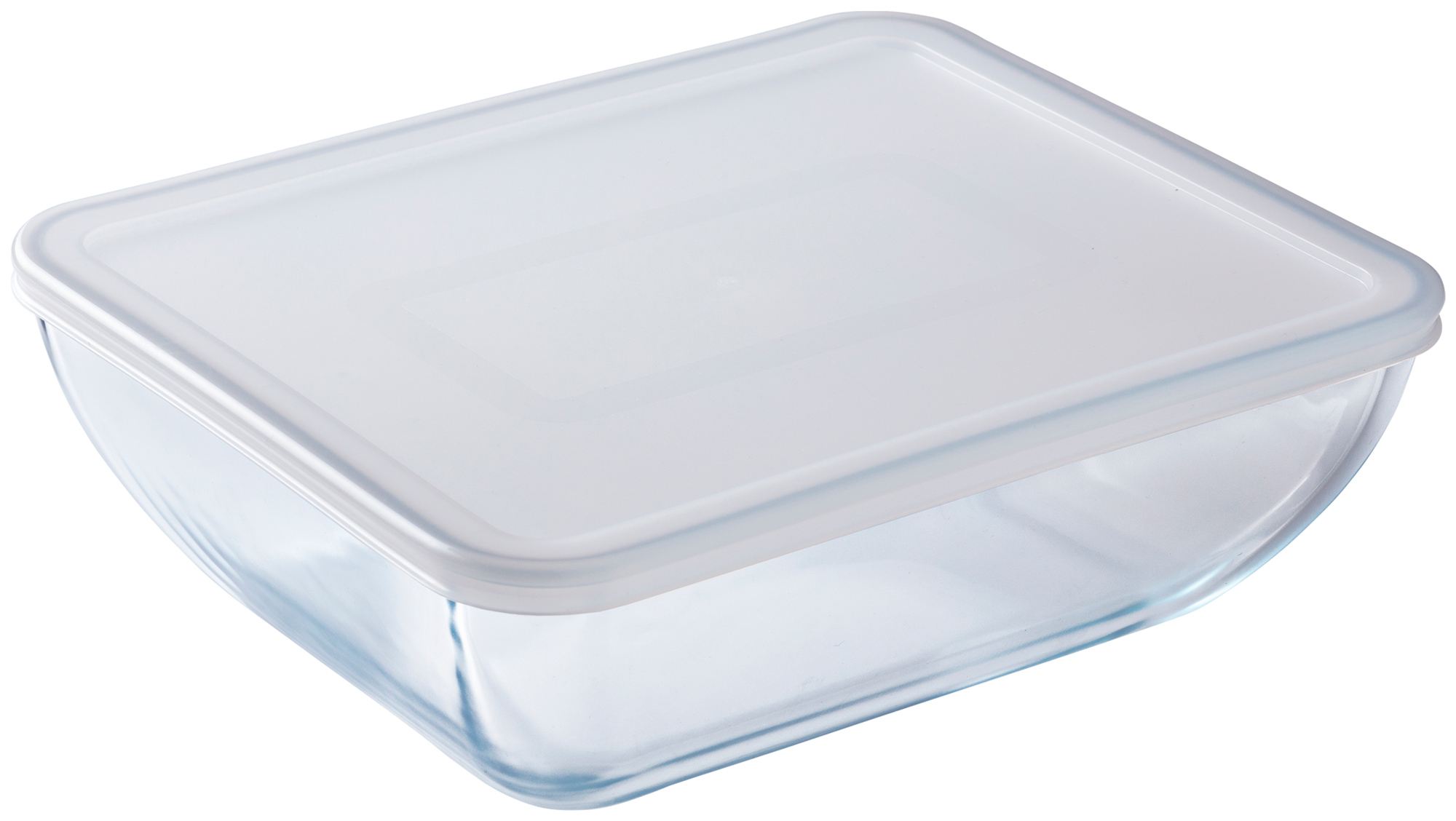 BOÎTE RECTANGULAIRE AVEC COUVERCLE TRANSPARENT 1,3 L