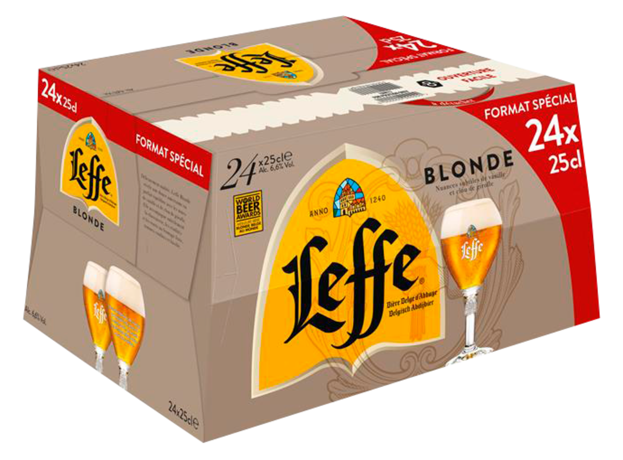 BIÈRE BELGE D'ABBAYE BLONDE