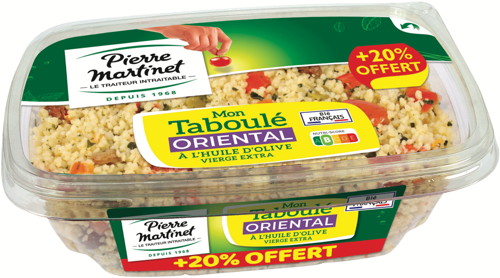TABOULÉ ORIENTAL À L’HUILE D’OLIVE VIERGE EXTRA