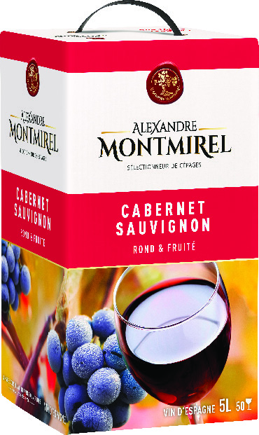 V.S.I.G.(1) VIN D’ESPAGNE ALEXANDRE MONTMIREL CABERNET SAUVIGNON