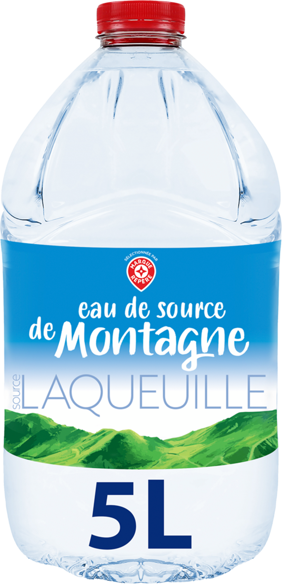 EAU DE SOURCE DE MONTAGNE "MARQUE REPÈRE"