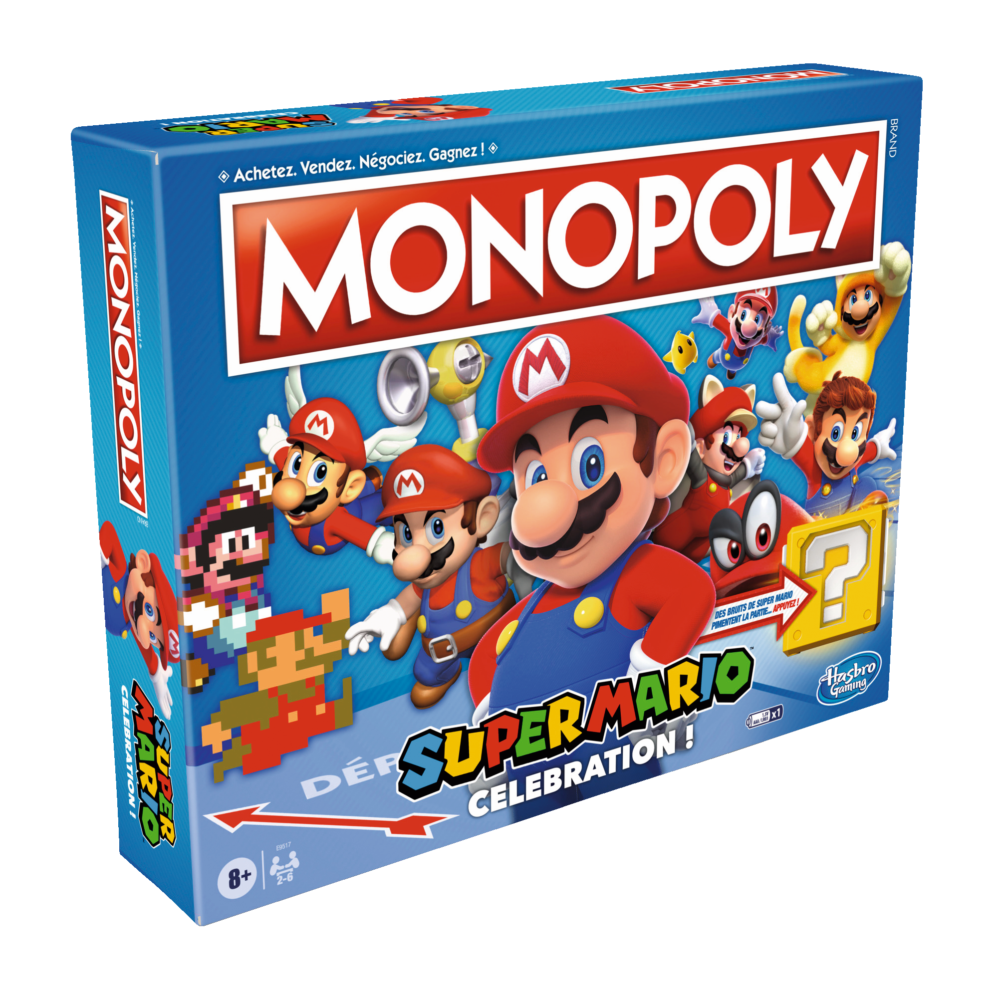 1. MONOPOLY HARRY POTTER
2. MONOPOLY SUPER MARIO 