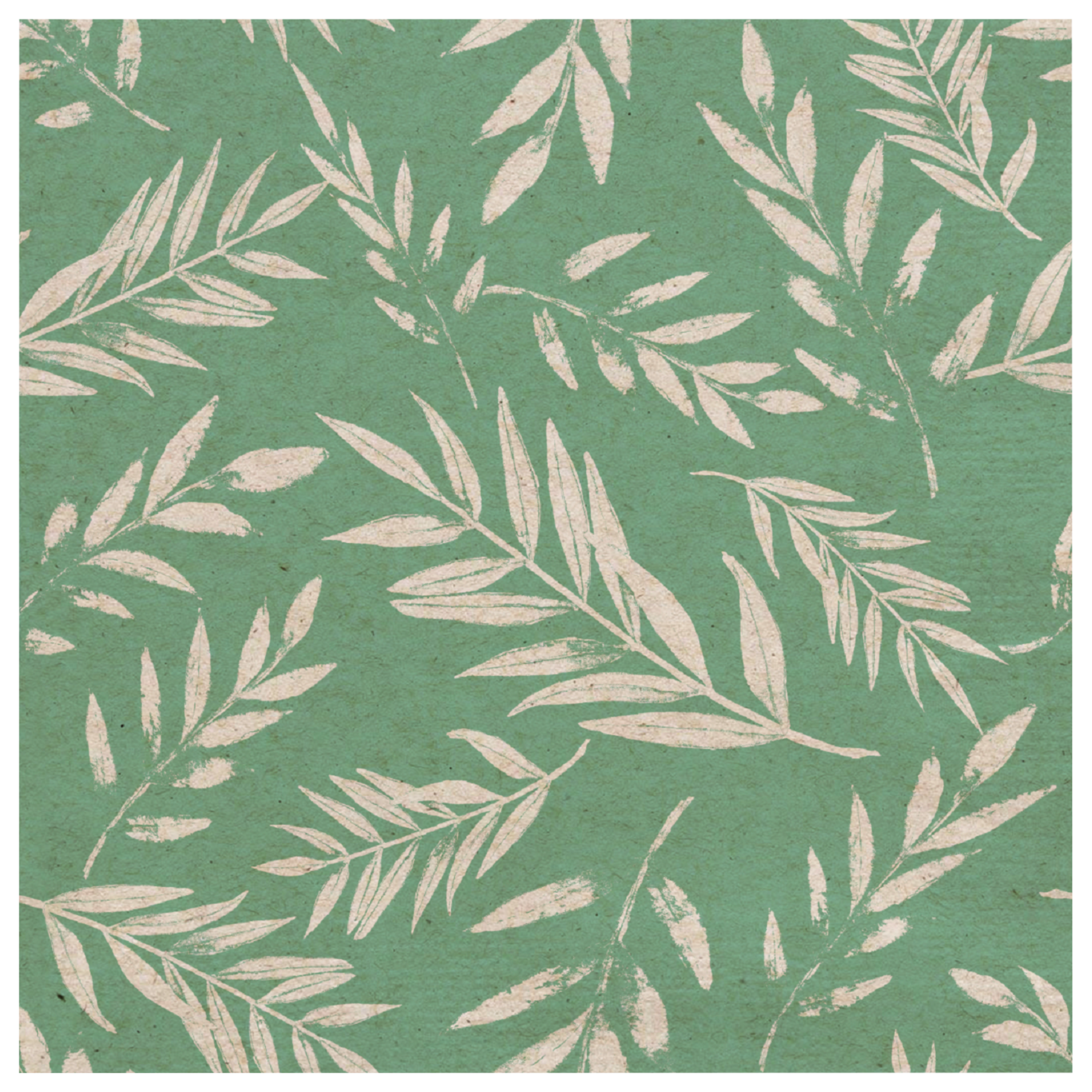 20 SERVIETTES 33X33CM ALLEGRIA FOND VERT