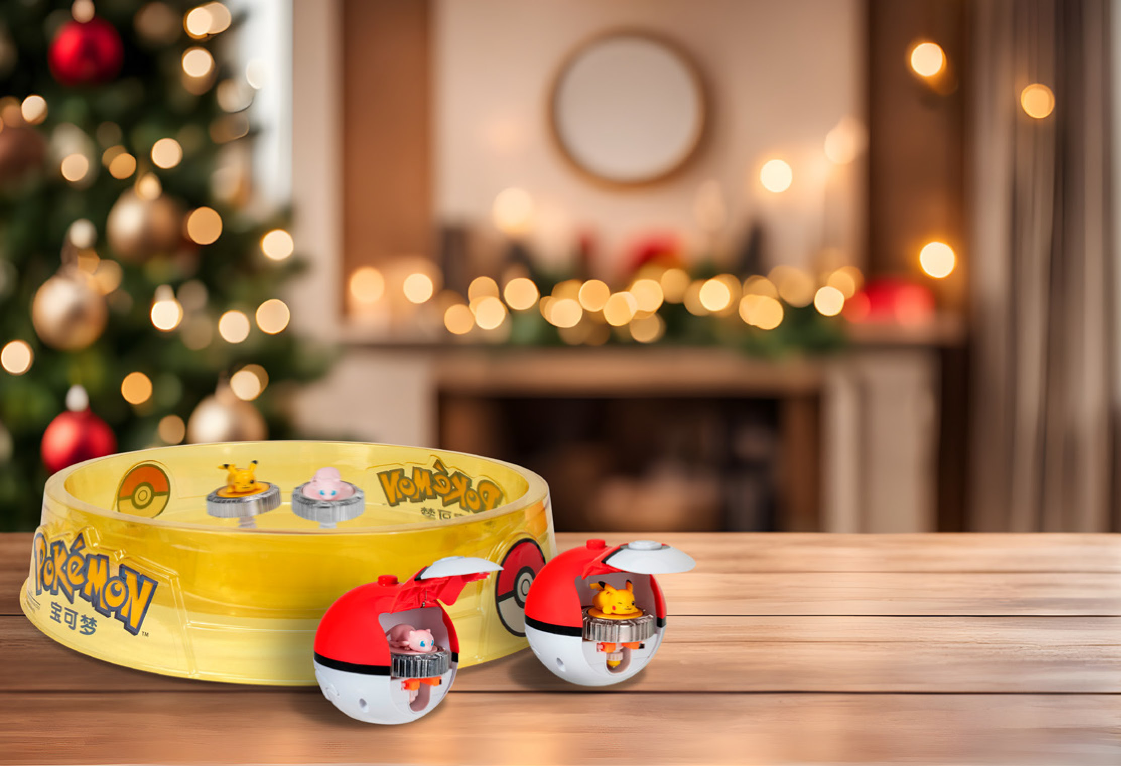 ARÈNE POKÉMON ET 2 SPINNERS