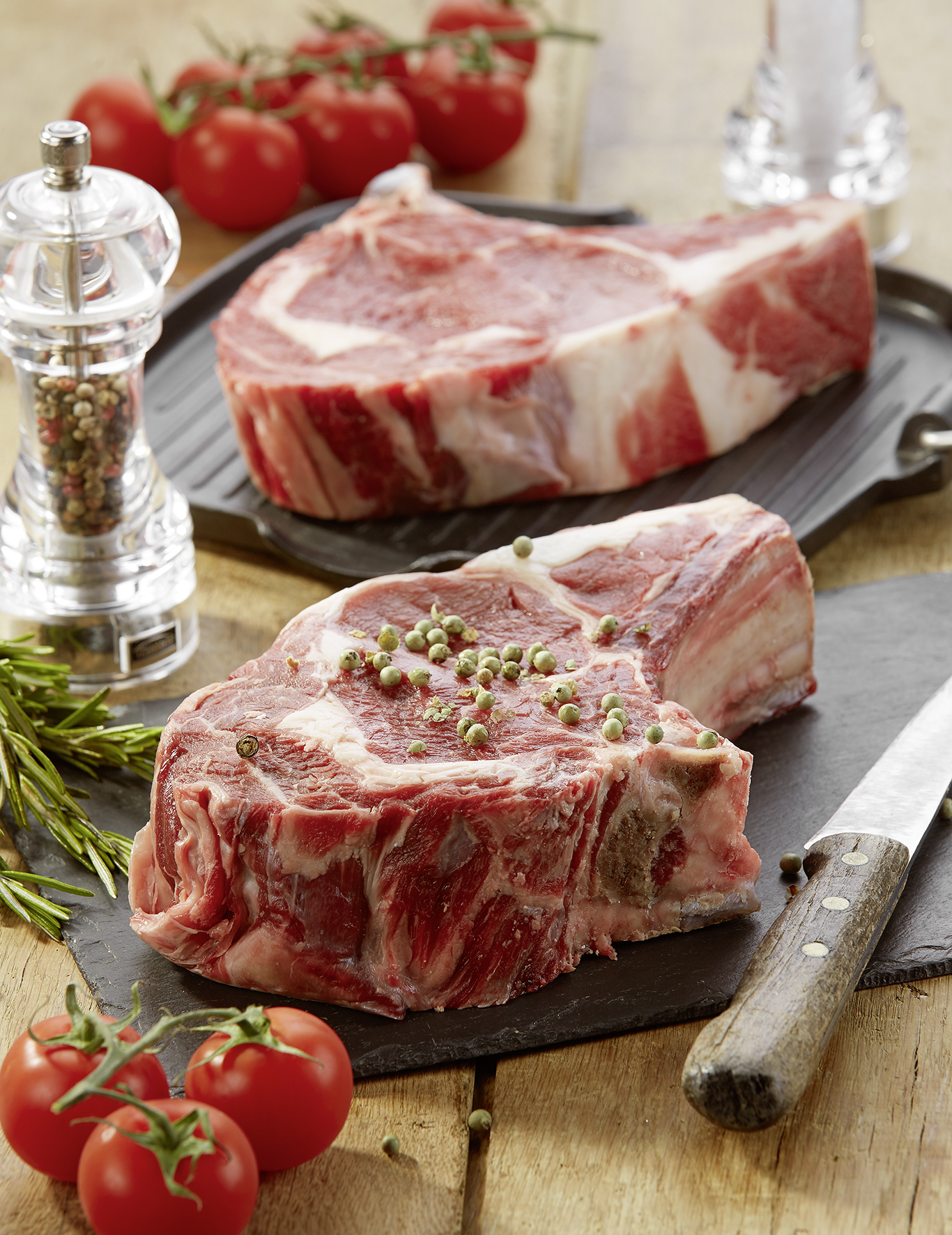 VIANDE BOVINE : CÔTE★★★
À GRILLER