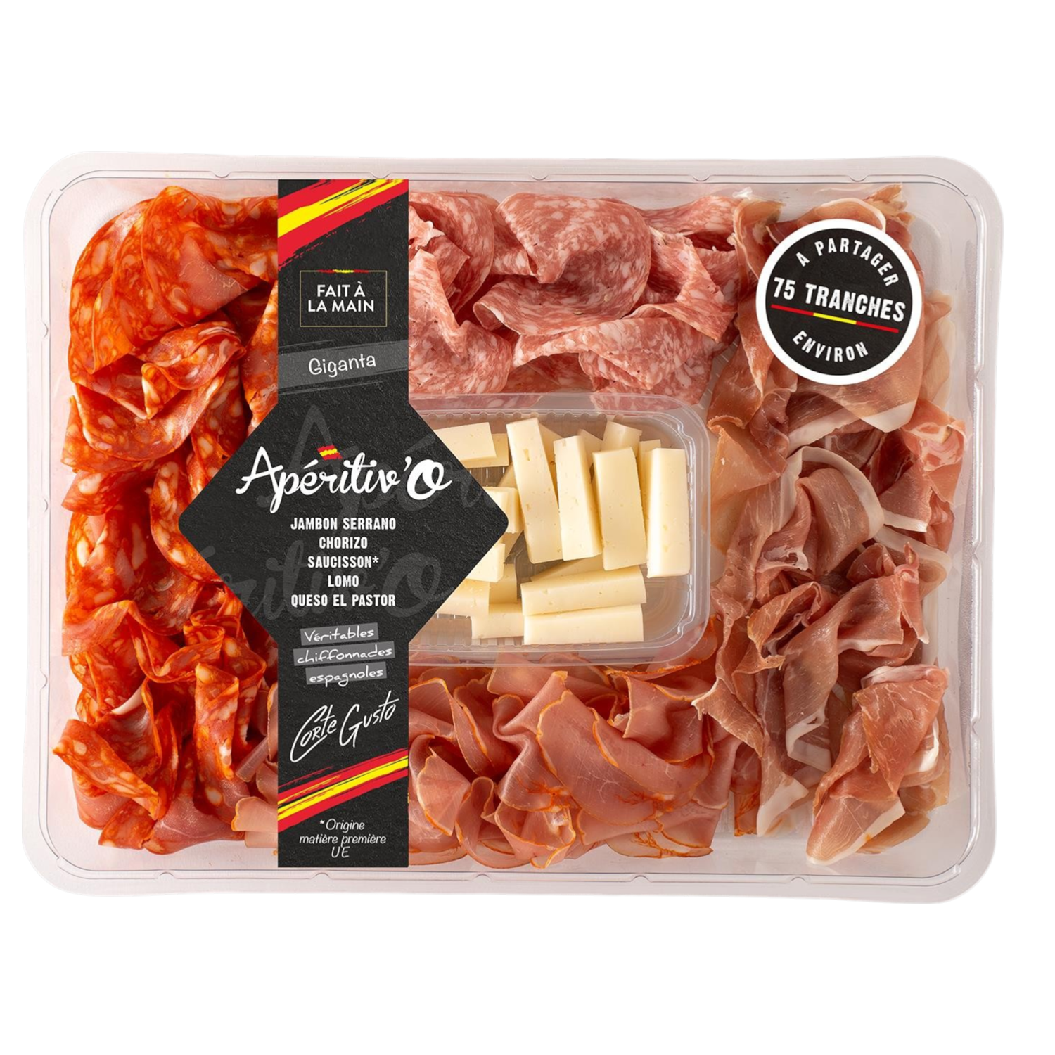 PLATEAU DE CHIFFONNADES GIGANTA