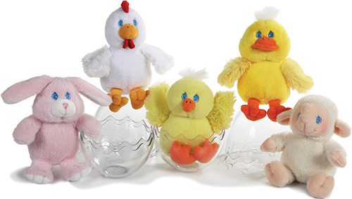 PELUCHE ŒUF P'TIT POULAILLER