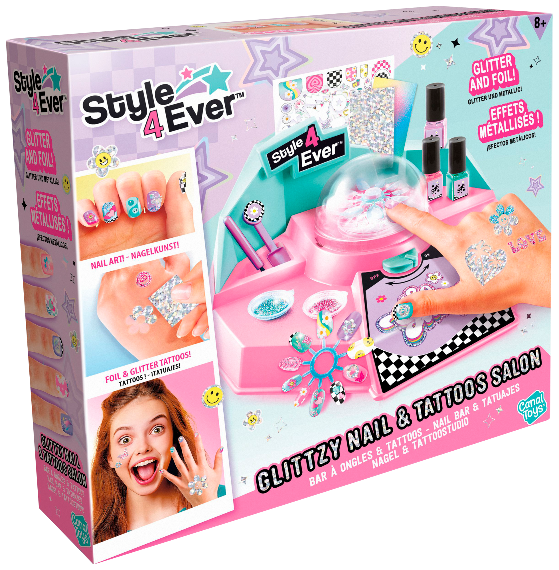 1. Glittzy bar à ongles et tatouages
                            2. SALON D...