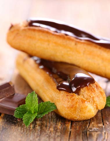 ÉCLAIRS CHOCOLAT OU CAFÉ X4*