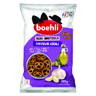 Sachet Mini-Bretzels Saveur Aïoli