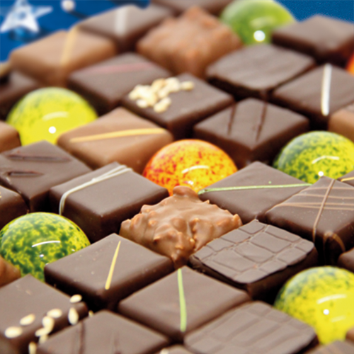 ASSORTIMENT DE BONBONS DE CHOCOLAT