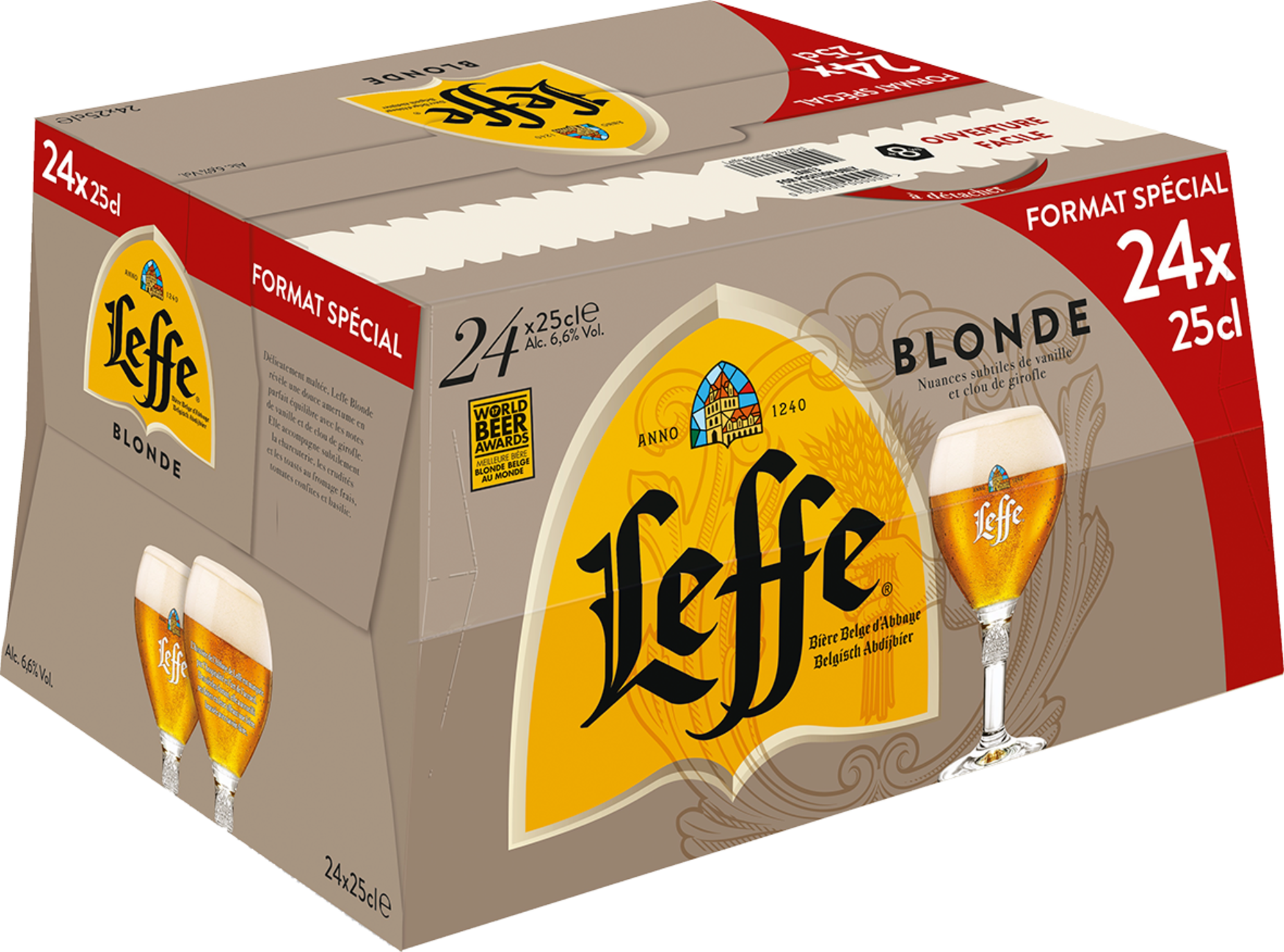 BIÈRE BLONDE BELGE D'ABBAYE