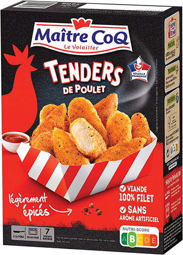 TENDERS FILET DE POULET SURGELÉS