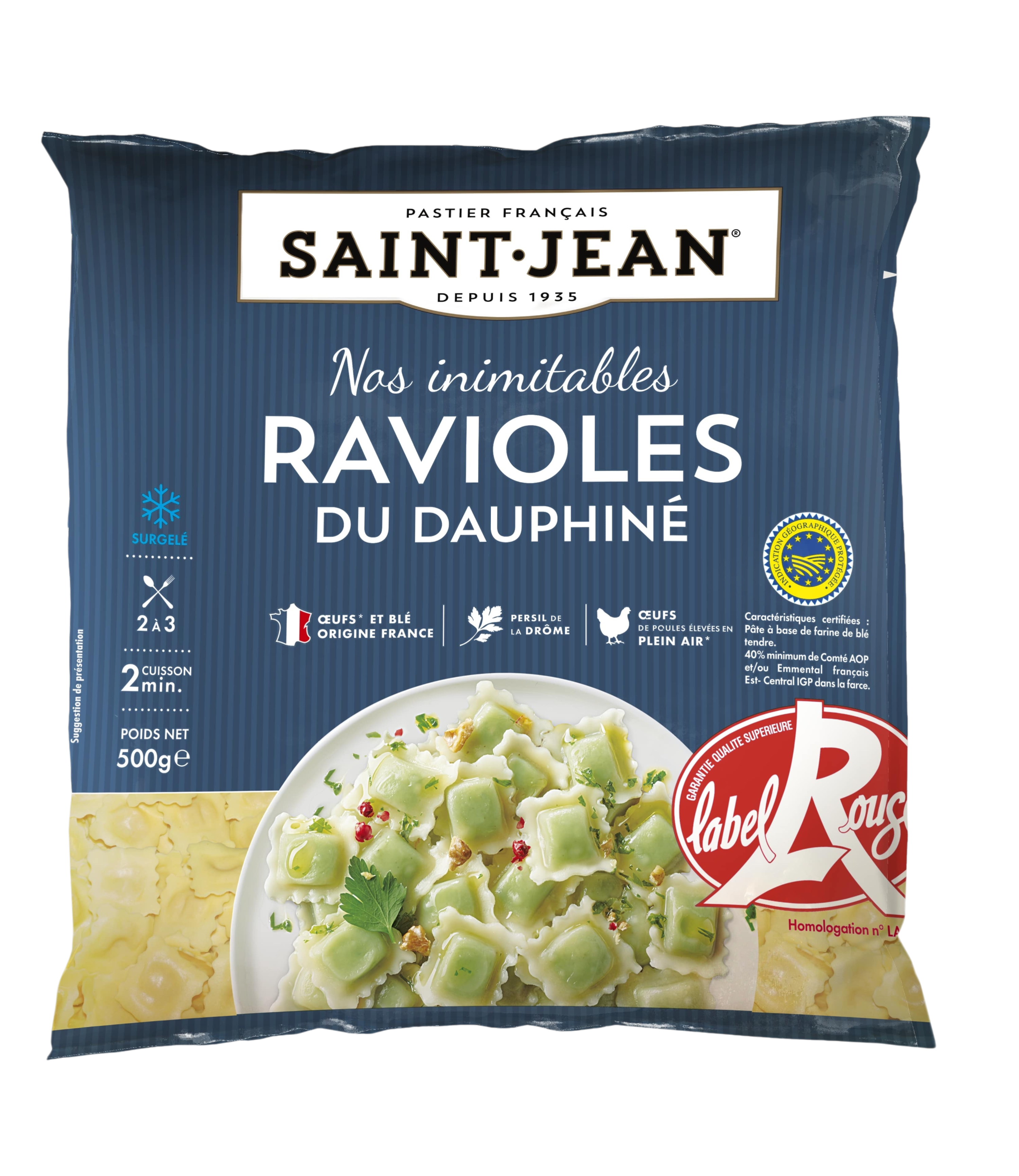 RAVIOLES DU DAUPHINÉ IGP LABEL ROUGE SURGELÉS