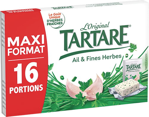 16 PORTIONS L’ORIGINAL AIL & FINES HERBES 32% DE MAT.GR.
