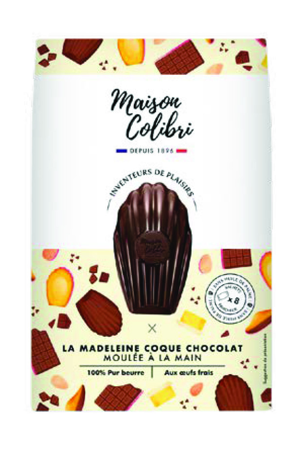 LA MADELEINE COQUE CHOCOLAT MAISON COLIBRI