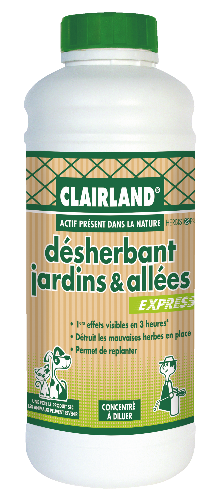 DÉSHERBANT CONCENTRÉ JARDIN & ALLÉES