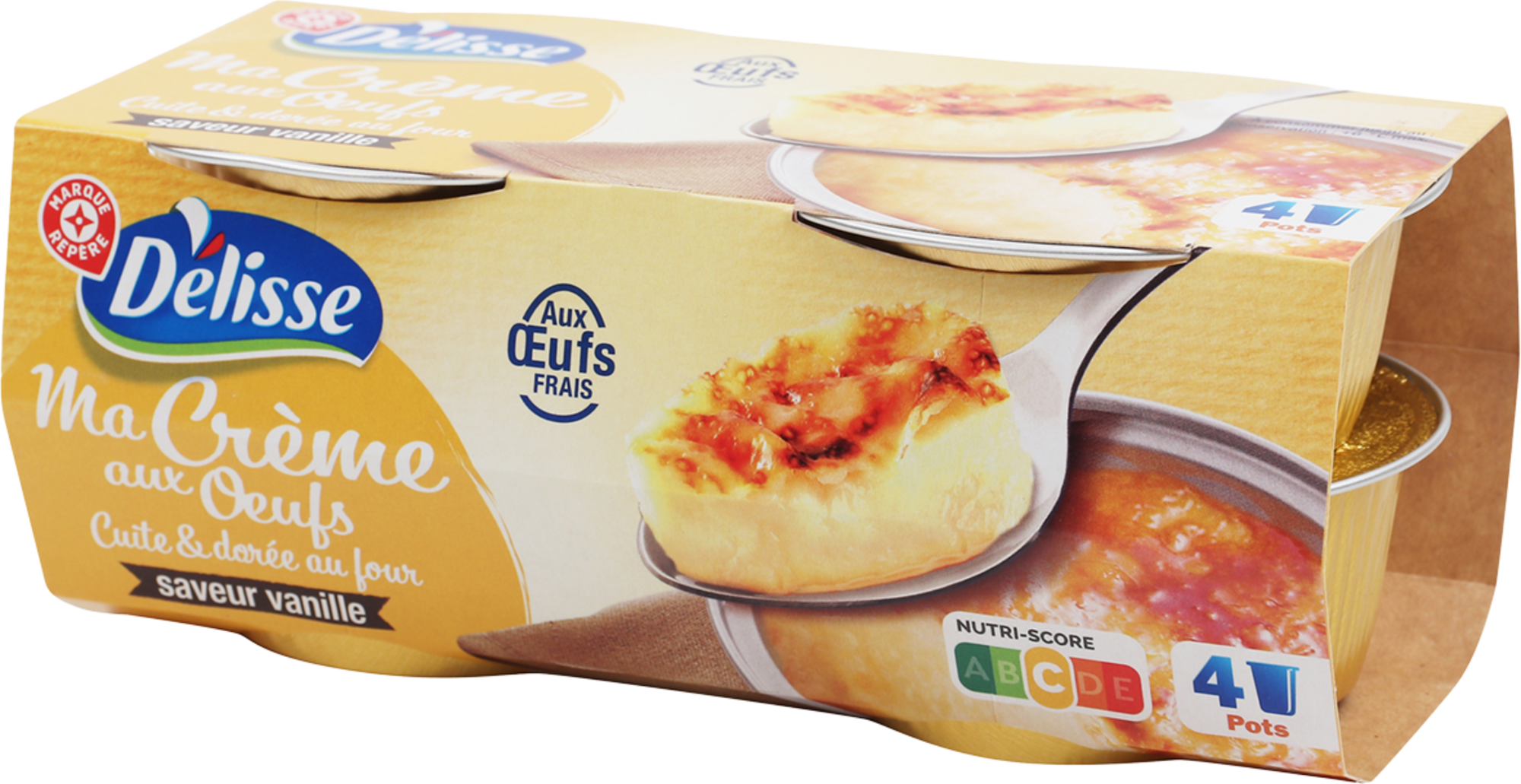 CRÈME AUX ŒUFS À LA VANILLE
