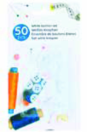 ENSEMBLE DE BOUTONS BLANCS