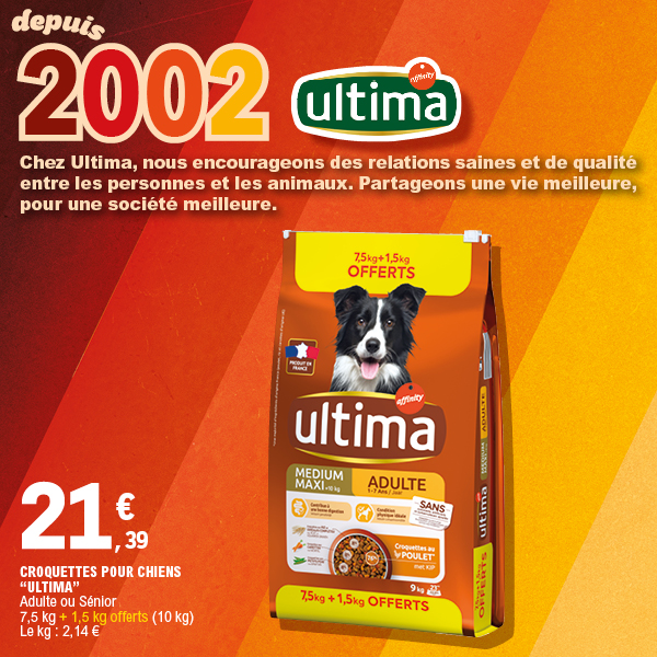 CROQUETTES POUR CHIENS