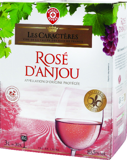 A.O.P(1) ROSÉ D’ANJOU(2) LES CARACTÈRES