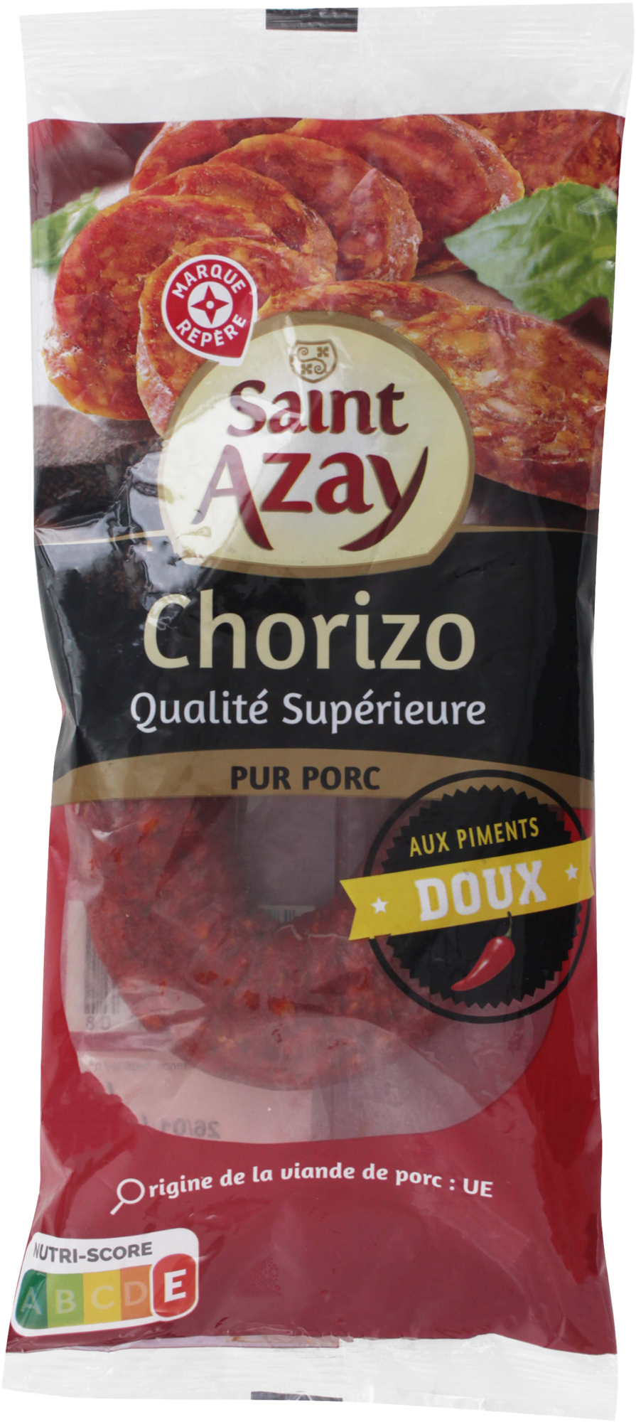 CHORIZO DE QUALITÉ SUPÉRIEURE PUR PORC 