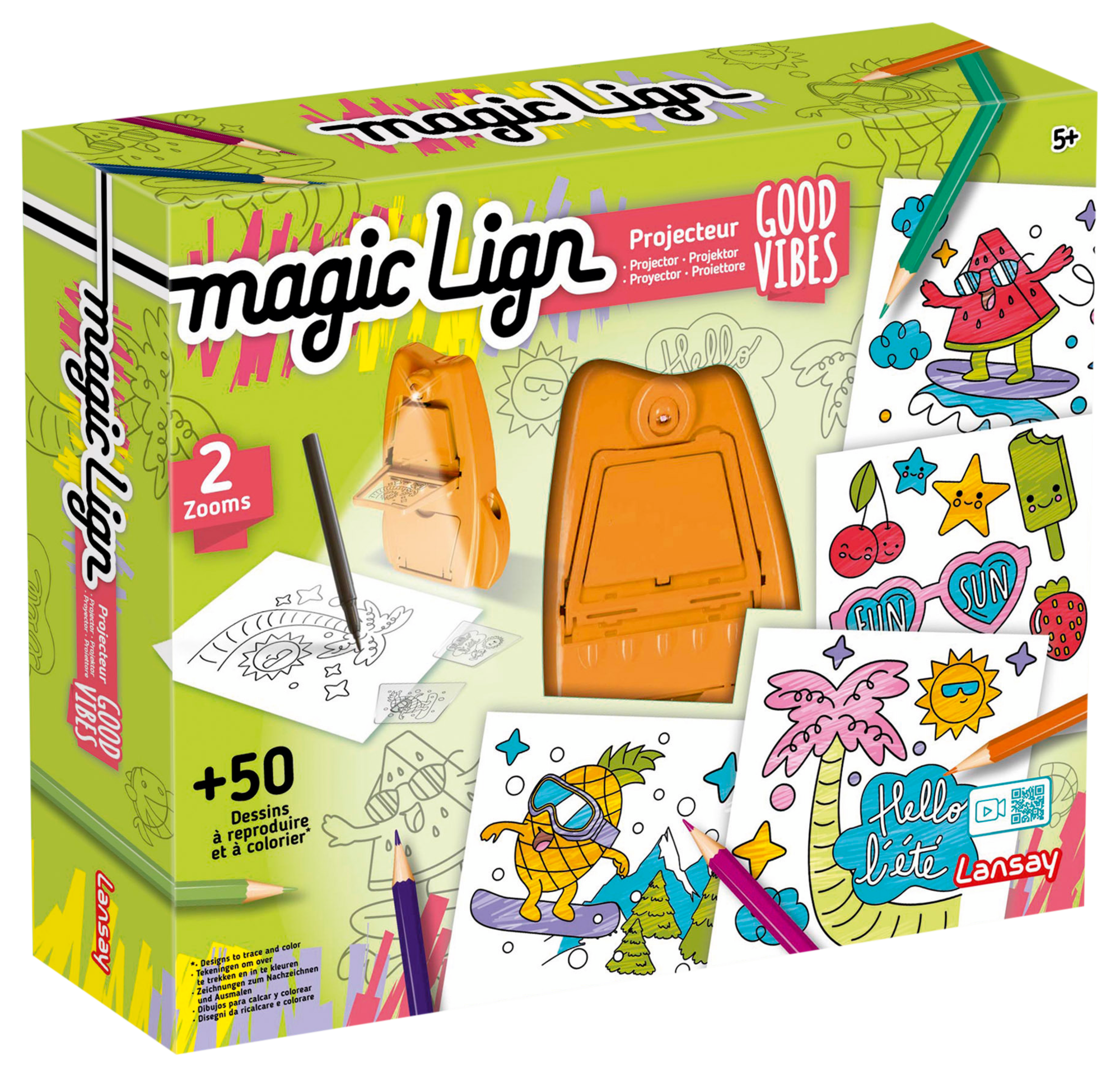 1. MAGIC LIGN - PROJECTEUR GOOD VIBES
2. BLOPENS X-TRA - CREA'MUG