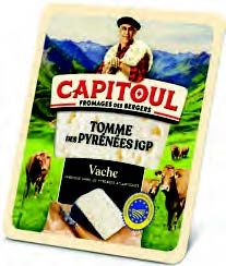 TOMME NOIRE DES PYRÉNÉES IGP(3) 43% MAT. GR.(2) 