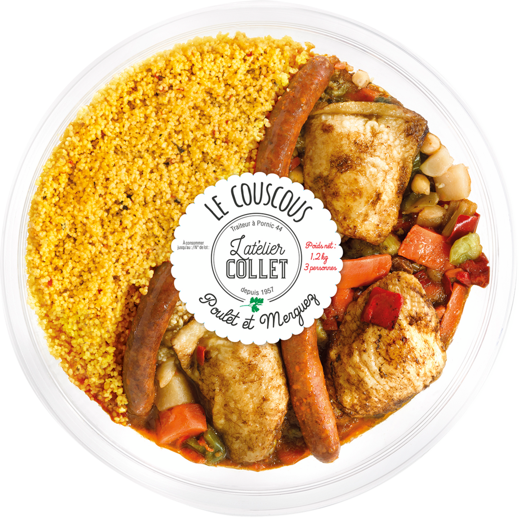 Couscous poulet et merguez
