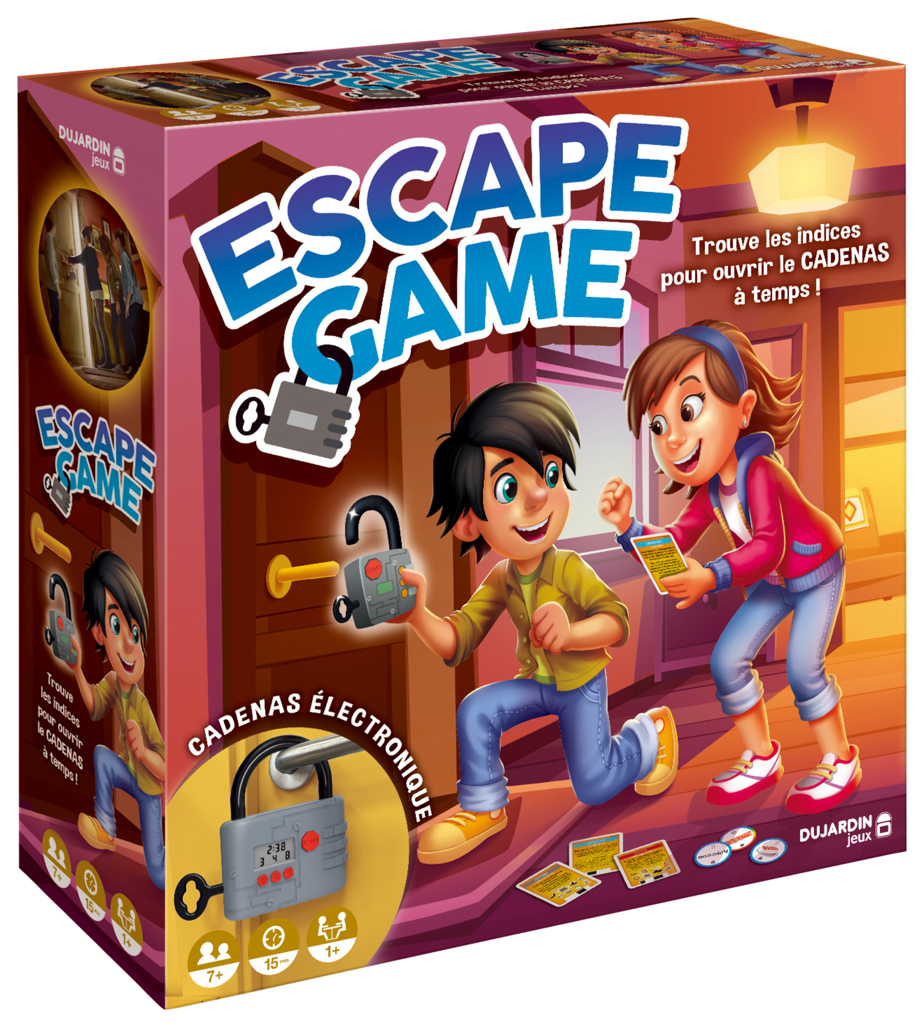 ESCAPE GAME, LE CADENAS éLECTRONIQUE