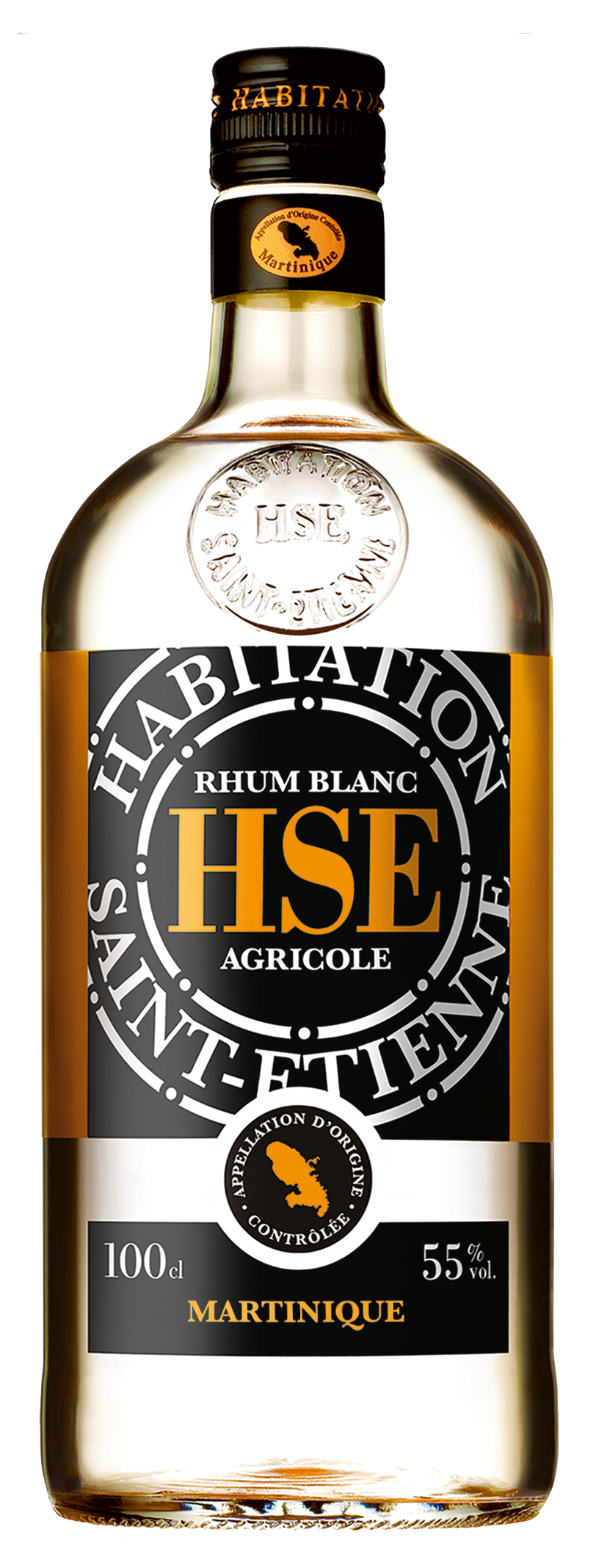 AOC RHUM BLANC AGRICOLE DE MARTINIQUE
