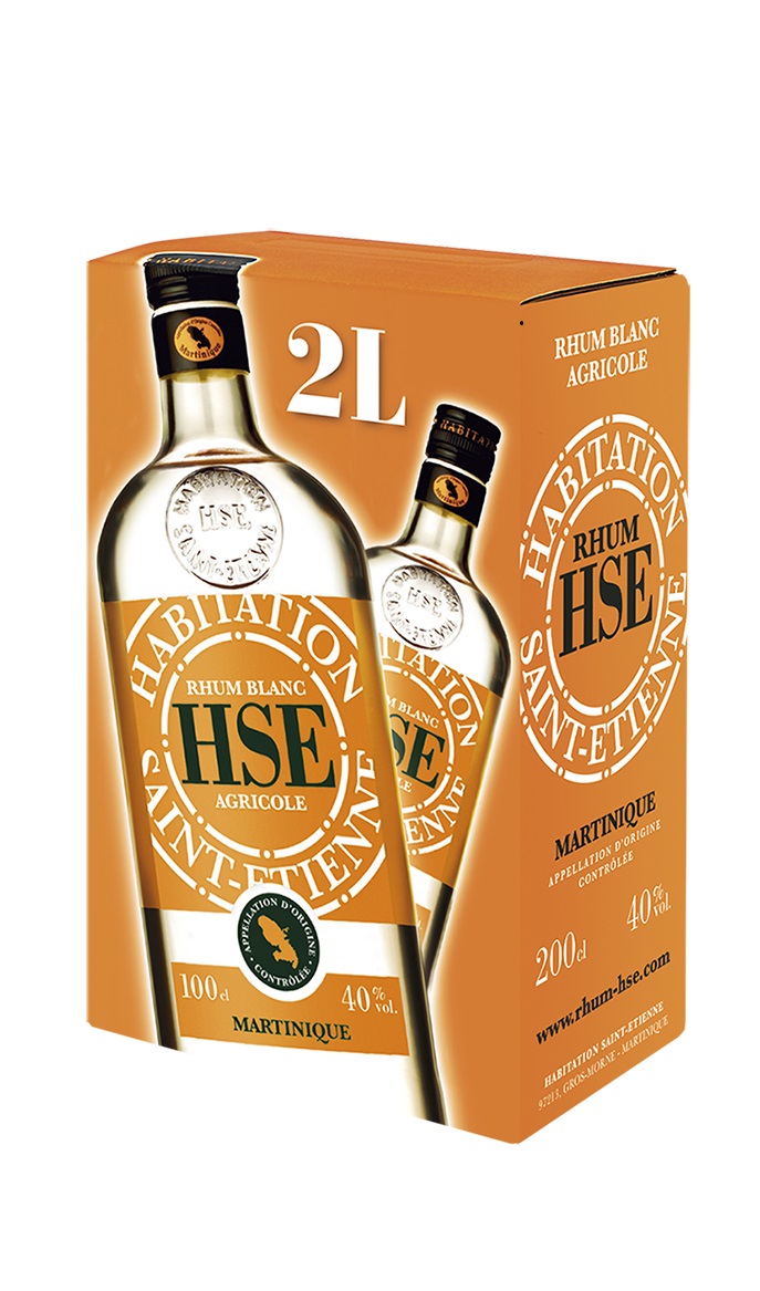 RHUM BLANC AGRICOLE AOC MARTINIQUE