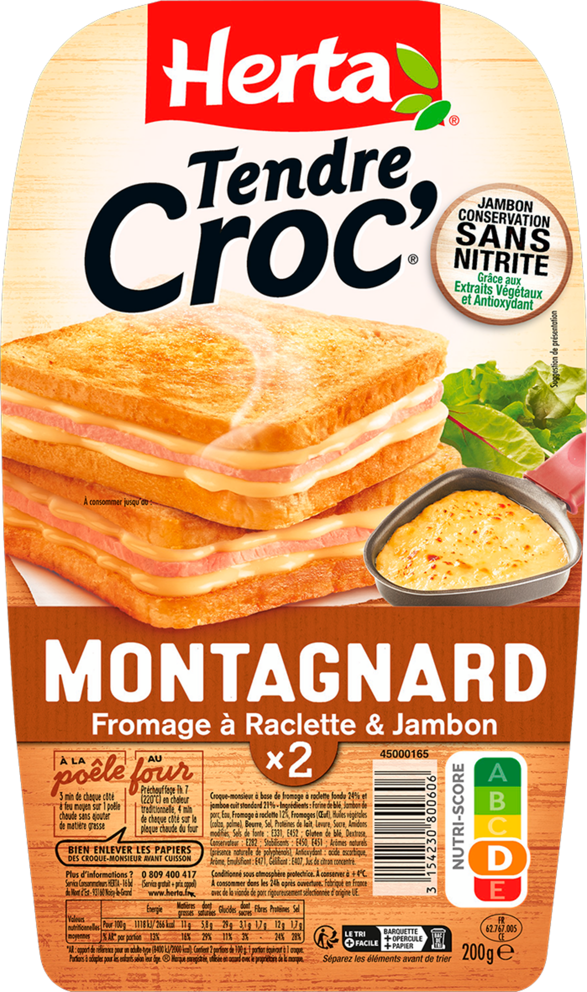 Tendre croc' Montagnard Conservation Sans Nitrite
