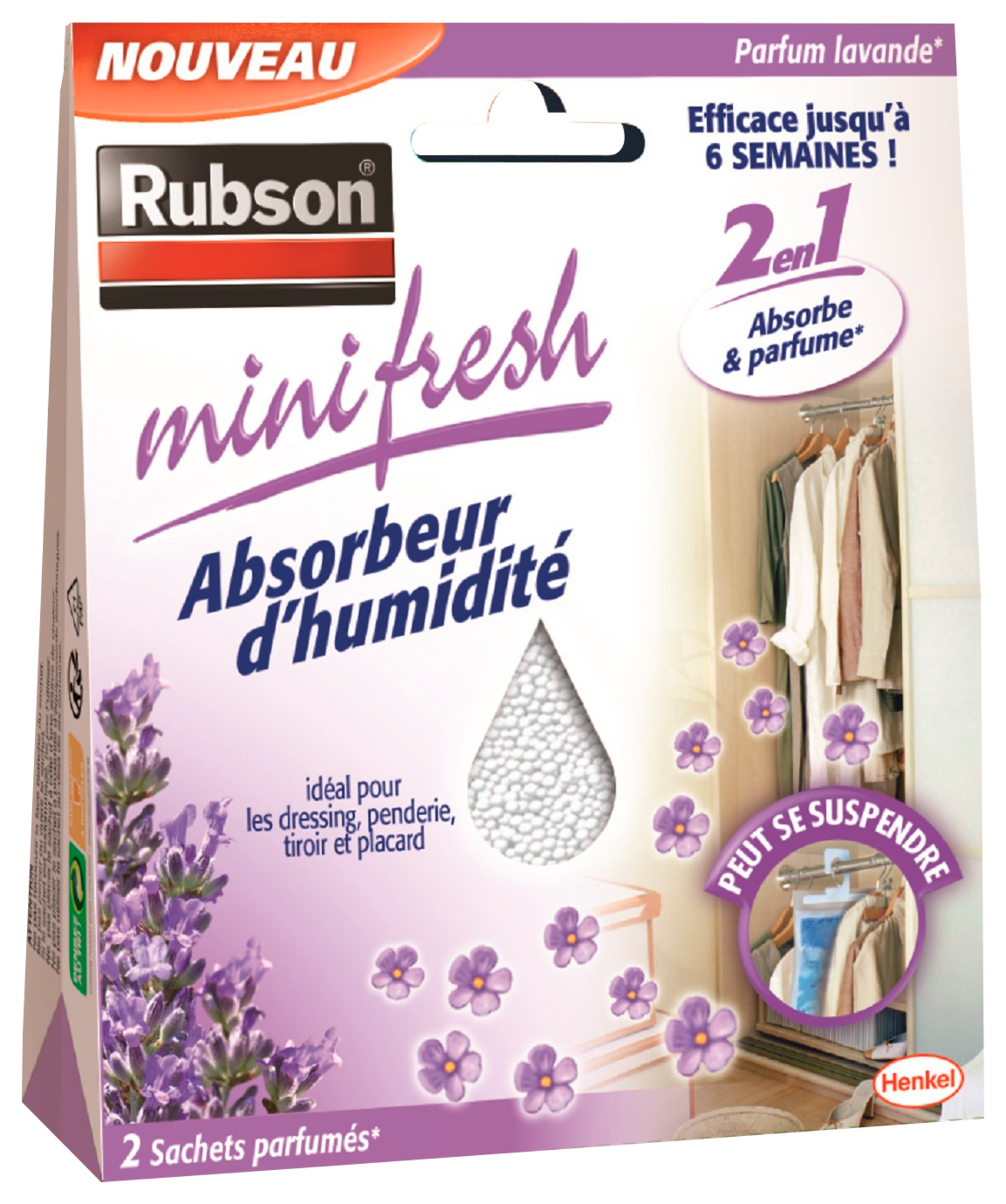 SUR LES PRODUITS PRÉSENTS EN MAGASIN DE LA GAMME ABSORBEURS D'HUMIDITE ET RECHARGES "RUBSON"