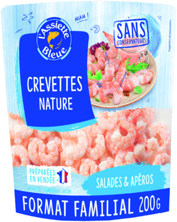 CREVETTES NATURE FORMAT FAMILIAL
