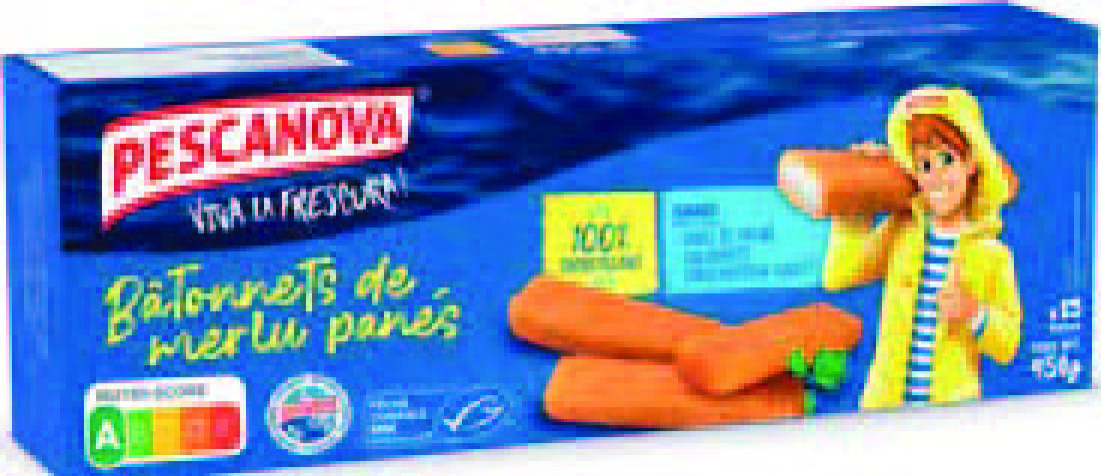 15 BÂTONNETS DE MERLU PANÉS