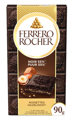 TABLETTE DE CHOCOLAT NOIR 55%