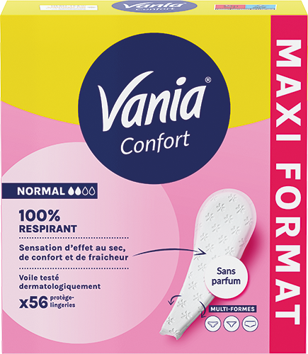 56 PROTÈGE-LINGERIES CONFORT MULTIFORMES SANS PARFUM